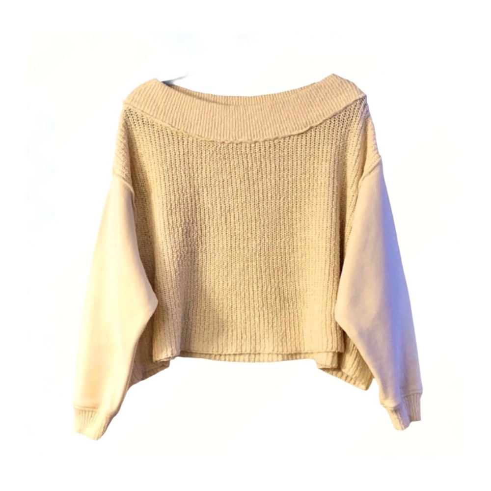 Free People Boat Neck Sweater